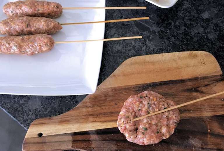 Lamb Koftas With Harissa Dip Recipe Cuisine Fiend